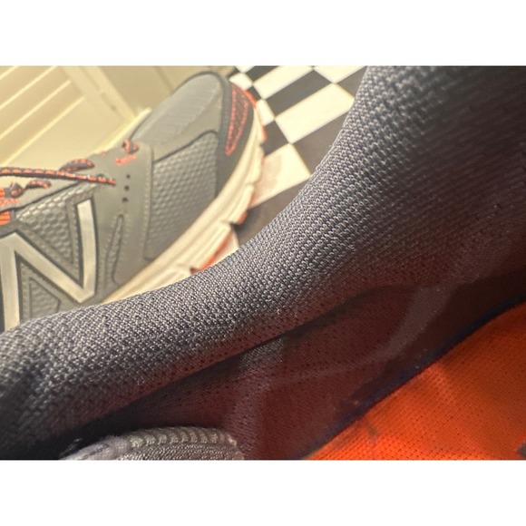 New Balance Men's 430 Running Shoes Gray Orange Mesh size 13 Athletic Sneakers - Picture 8 of 10